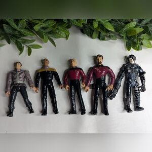 Vintage Playmates 90's Star Trek Collectible Action Figures Retired Rare
